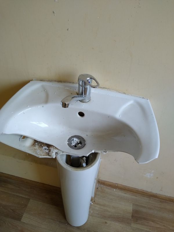 Bathroom Demolition detail
