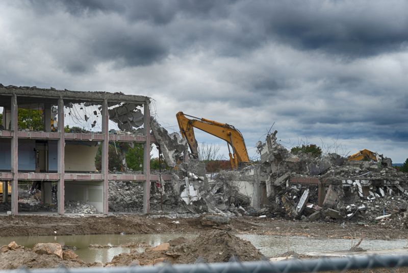 Commercial Building Demolition detail