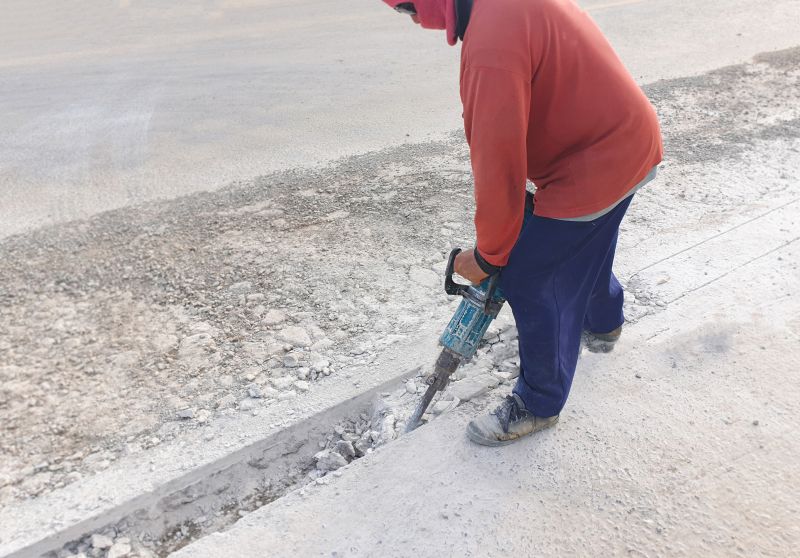 Concrete Pavement Demolition detail