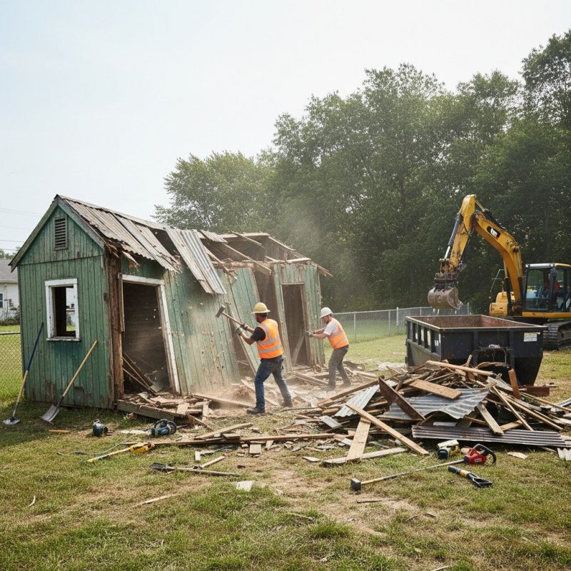 Fence Demolition detail