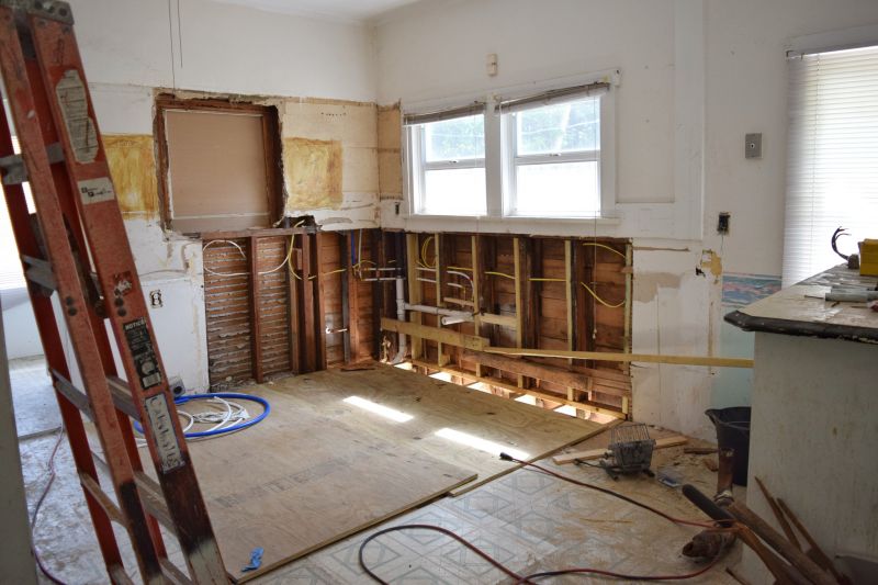 Kitchen Demolition detail