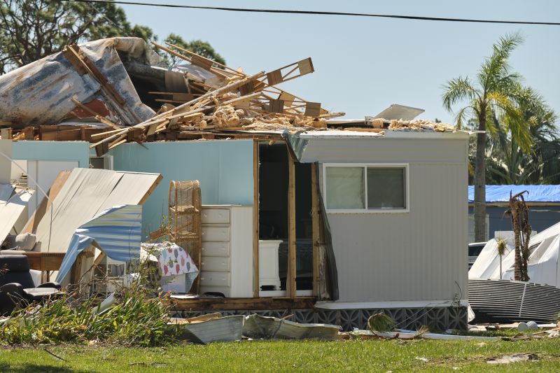Mobile Home Demolition detail