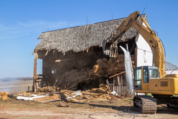Barn Demolition in Eagle