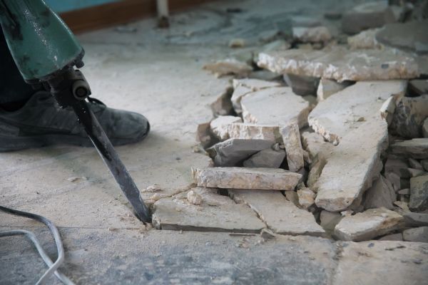 Concrete Slab Removal in Eagle
