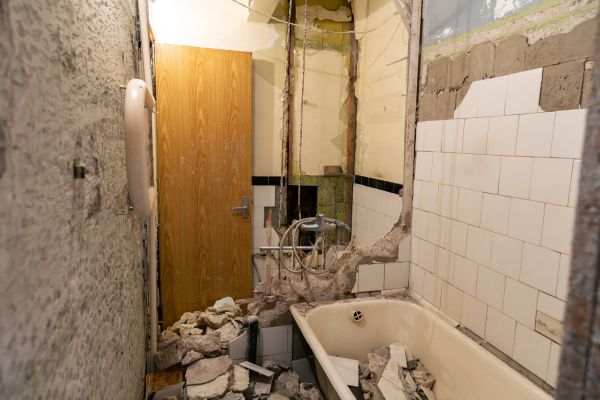 Shower Tile Demolition in Eagle